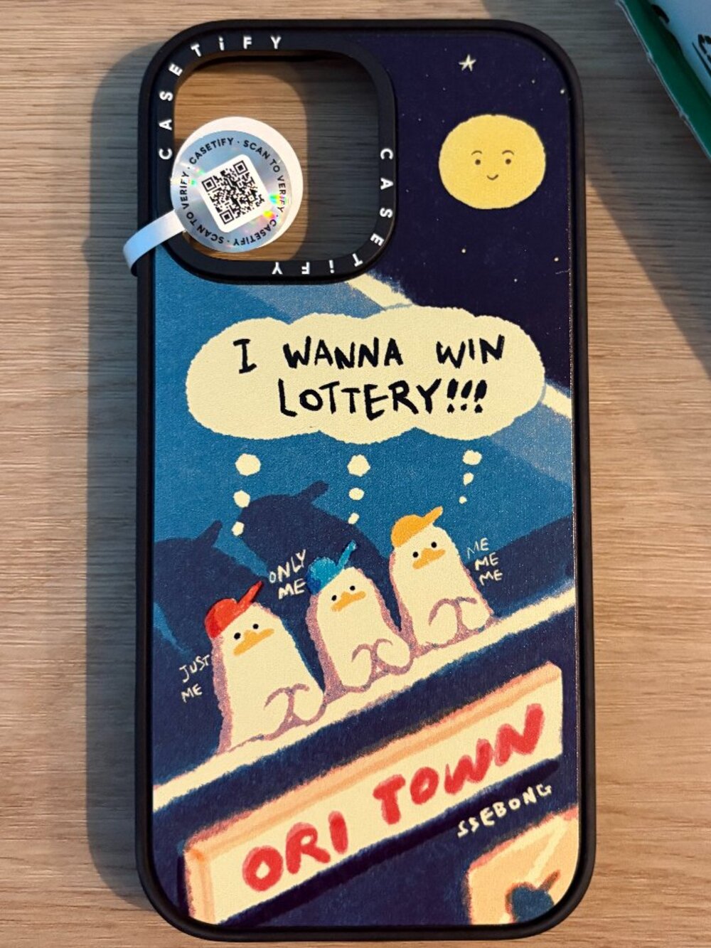 Casetify iPhone 16 Pro Max Impact Case Magsafe Compatible-I wanna win lottery!!
